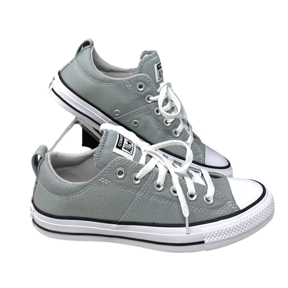 Converse Chuck Taylor Madison Low Top Skate Shoes Canvas Gray Women Size A01690F - Picture 8 of 10